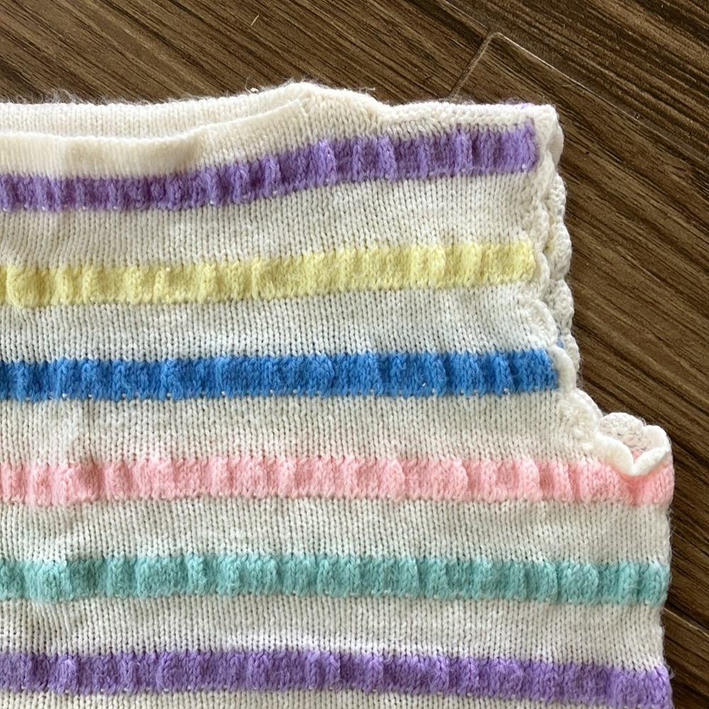 Vintage Hand Knit Sweater Top